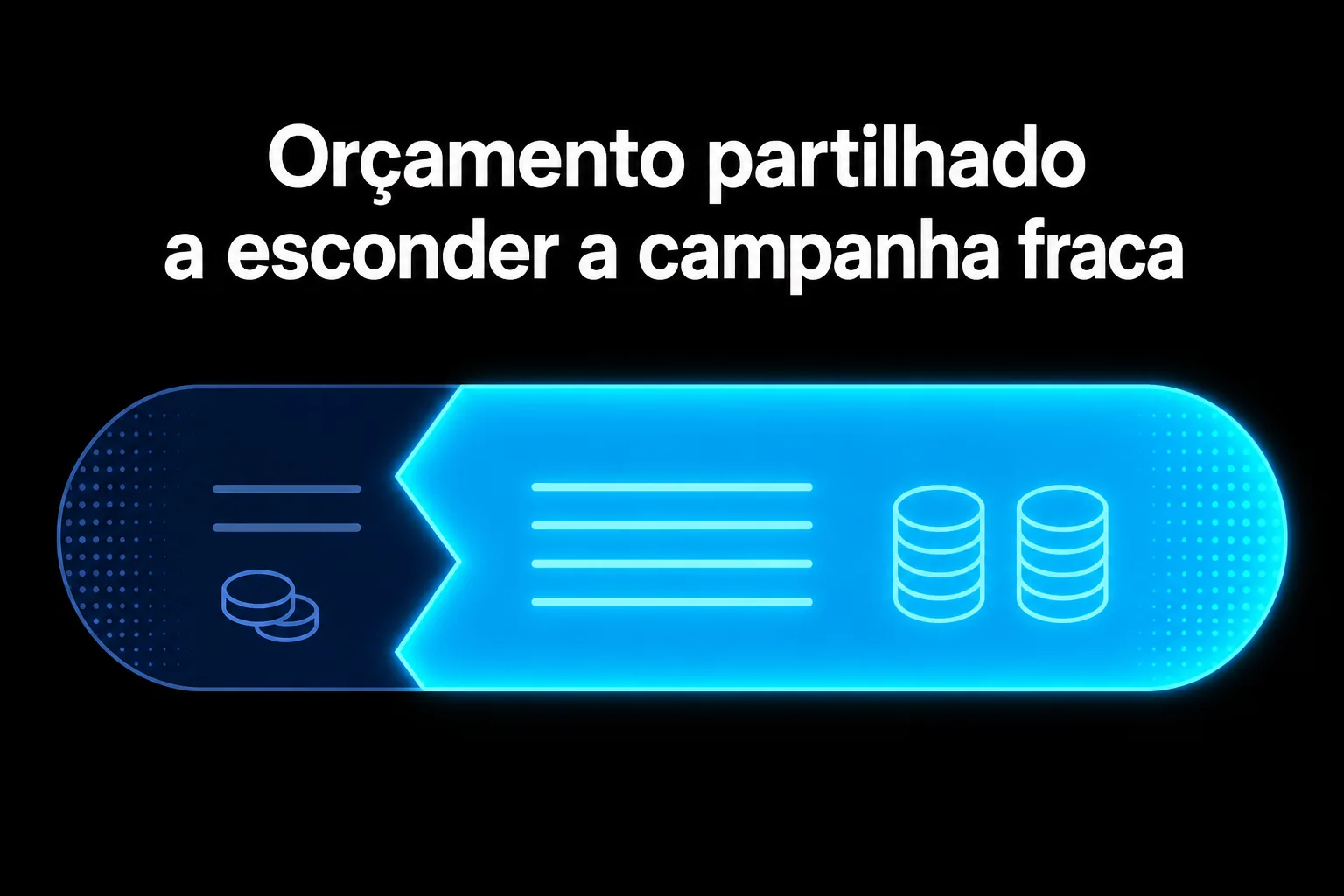 Orçamento partilhado a esconder a campanha fraca