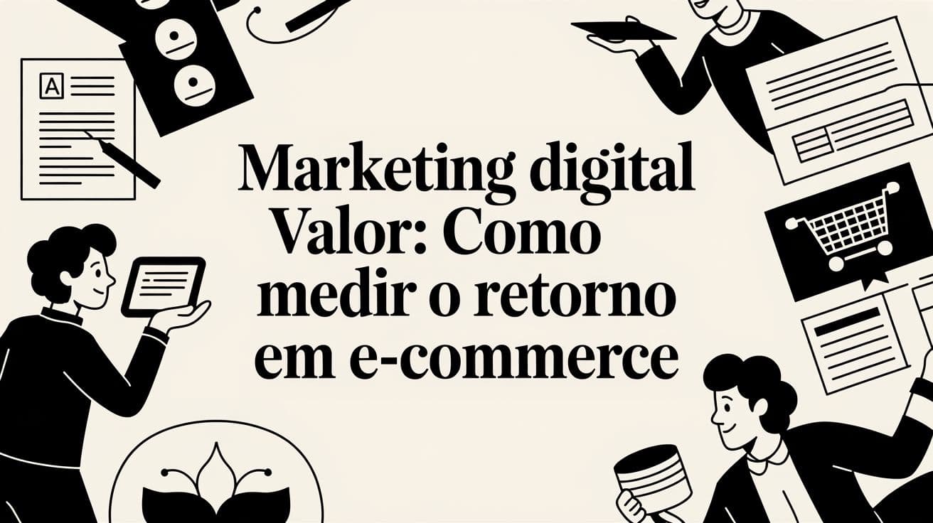 Marketing digital valor: como medir o retorno em e-commerce